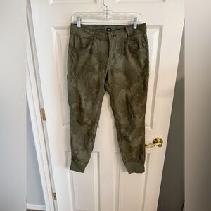 Prana Olive Cargo Pants
